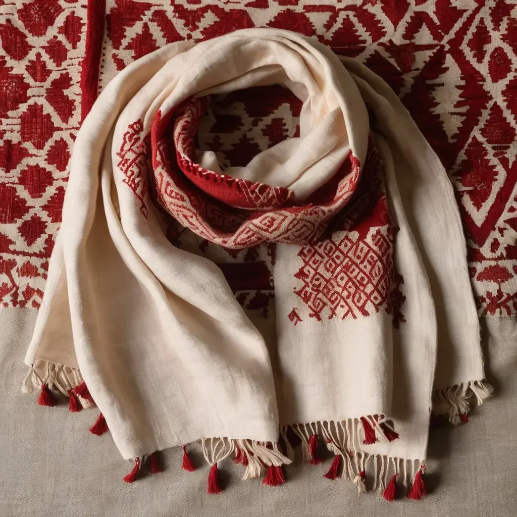 وشاح مطرّز 3